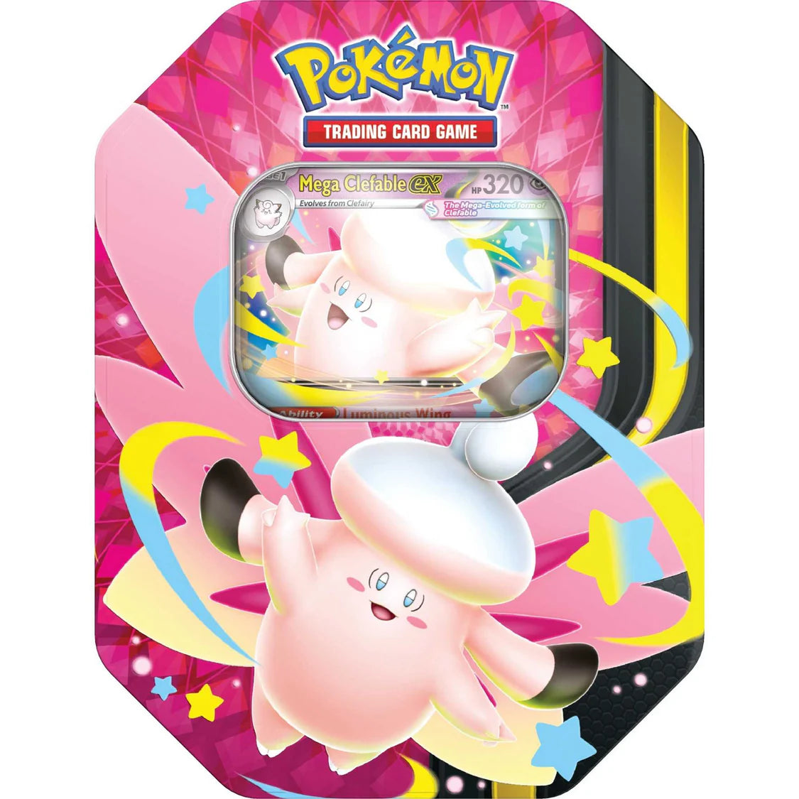 Pokemon TCG: Mega Moonlit Tin (Clefable)