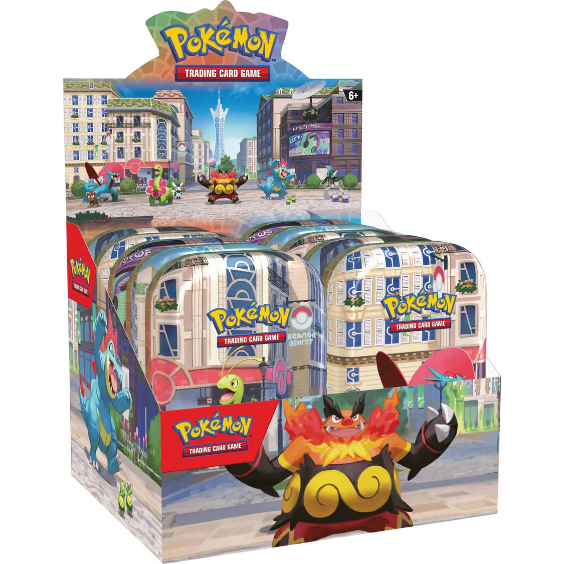Pokemon TCG: Lumiose City Mini Tin Display