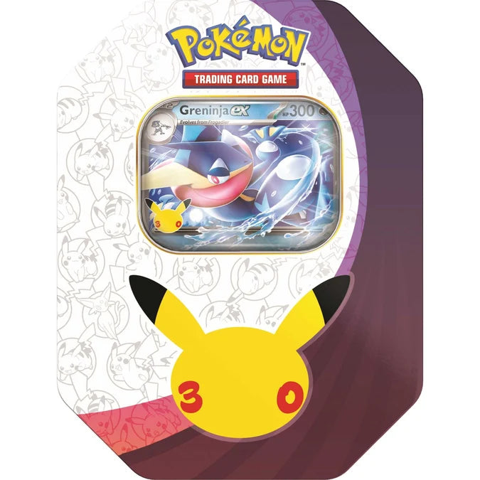 Pokemon TCG: 30th Celebration ex Tin - Greninja
