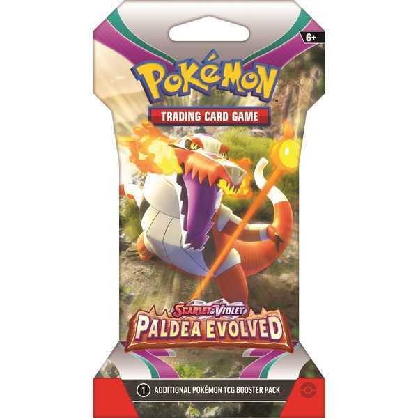 Paldea Evolved Sleeved Booster Pack 2