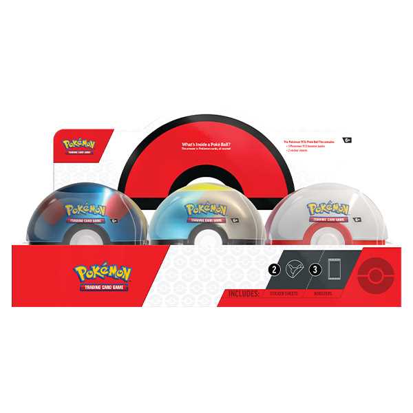 Pokemon TCG: Poke Ball Tin (2024) case