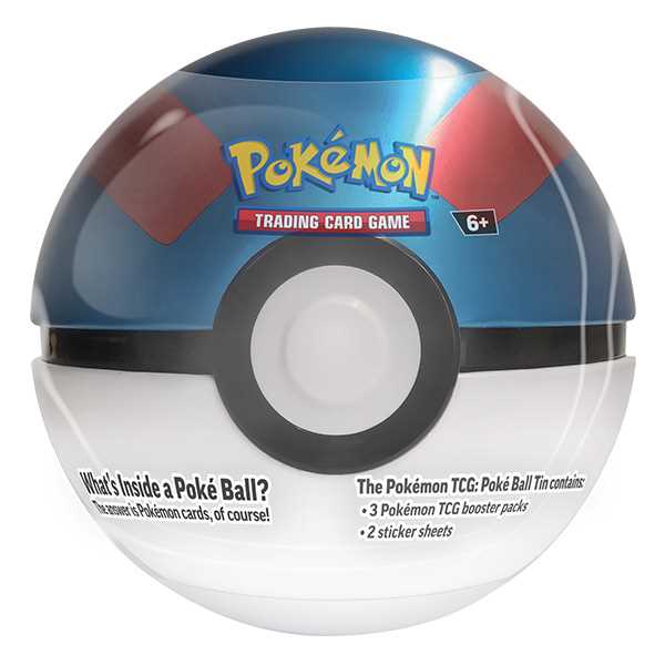 Pokemon TCG: Poke Ball Tin (2024) great ball