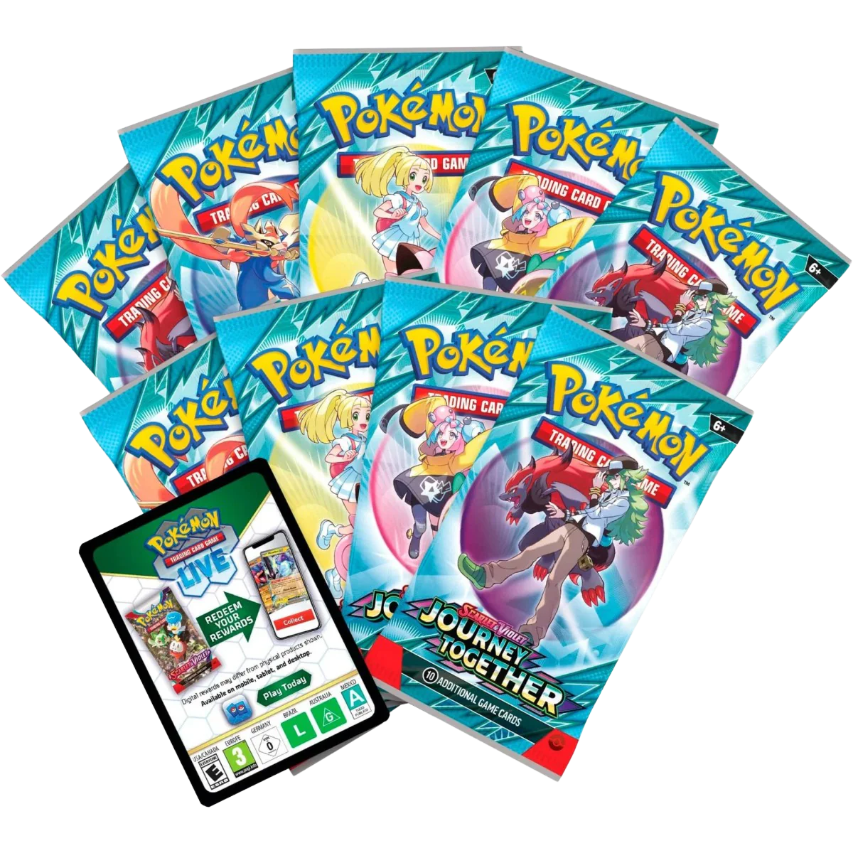 Pokemon TCG Journey Together Booster Pack