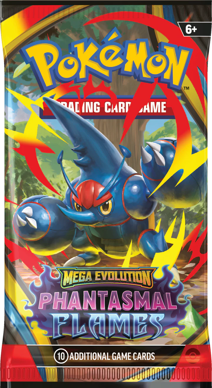 Pokemon TCG Phantasmal Flames booster pack Heracross