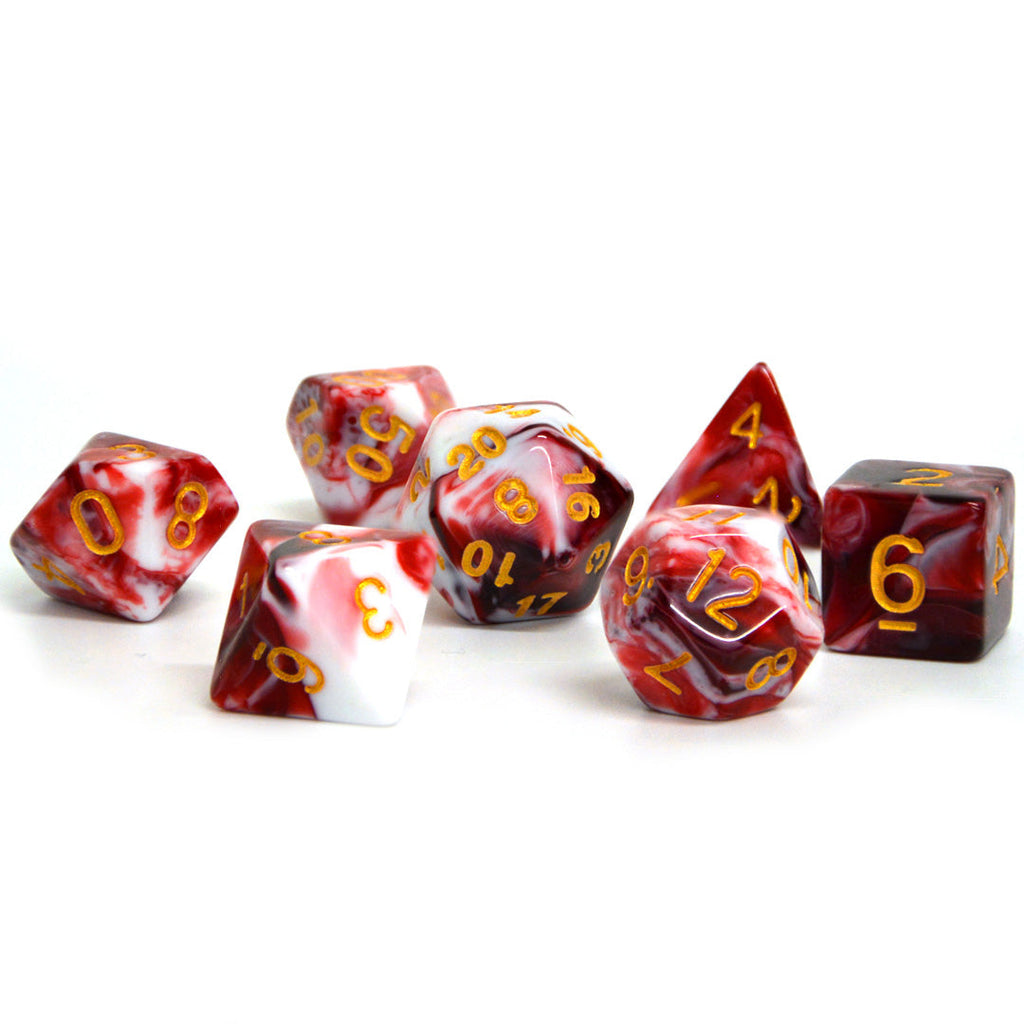 Dnd Sour Raspberry Raspberry Swirl - DND Dice