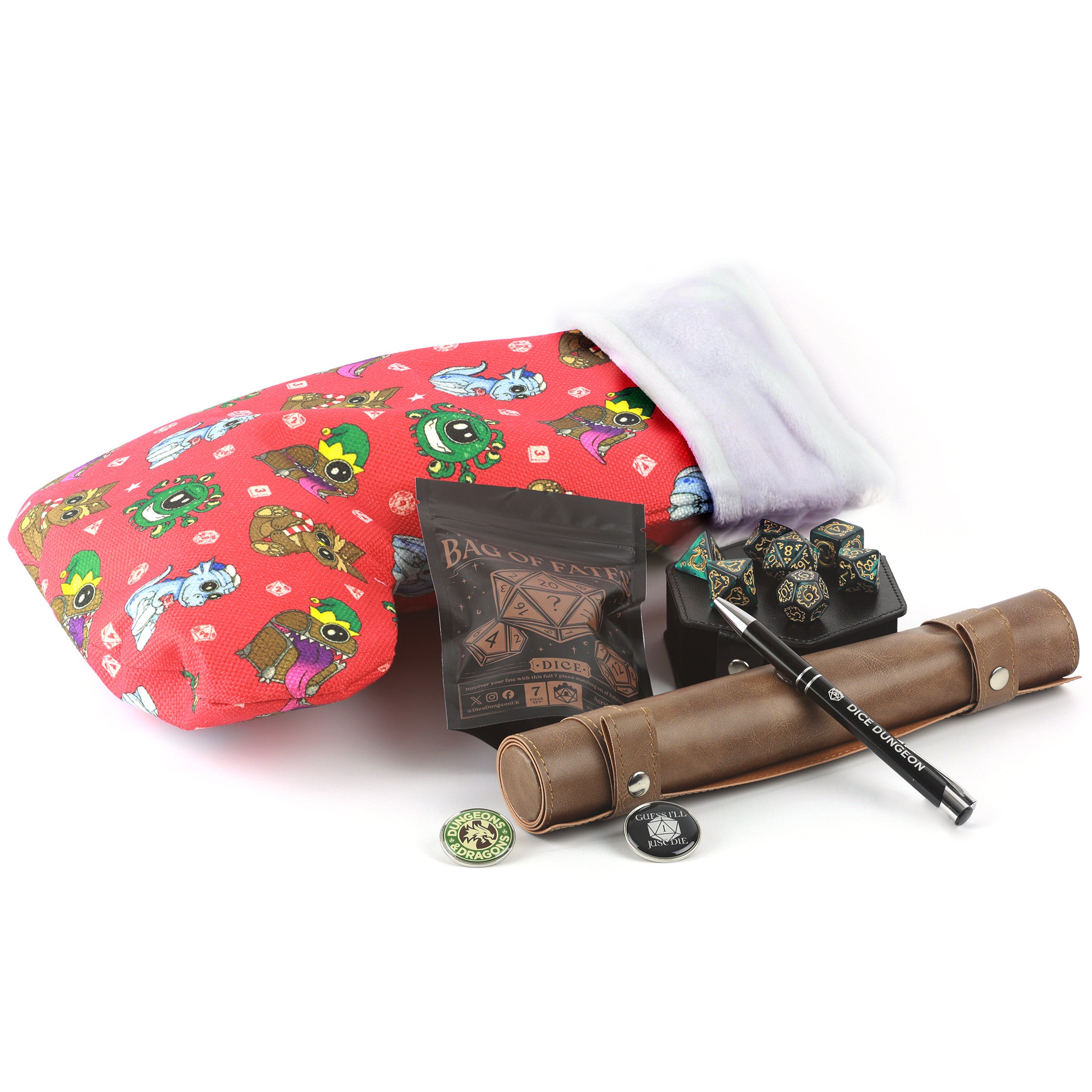 Stuffed DND Stocking of Loot