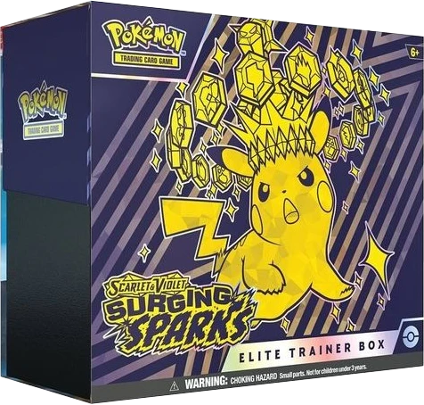 Pokemon TCG Surging Sparks Elite Trainer Box ETB