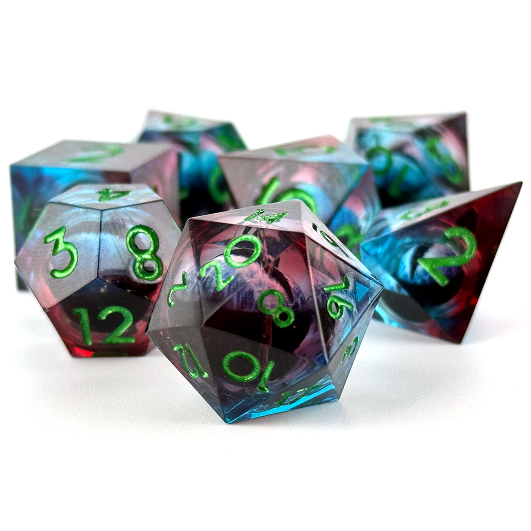 The Watcher Envious Shamrock dnd dice