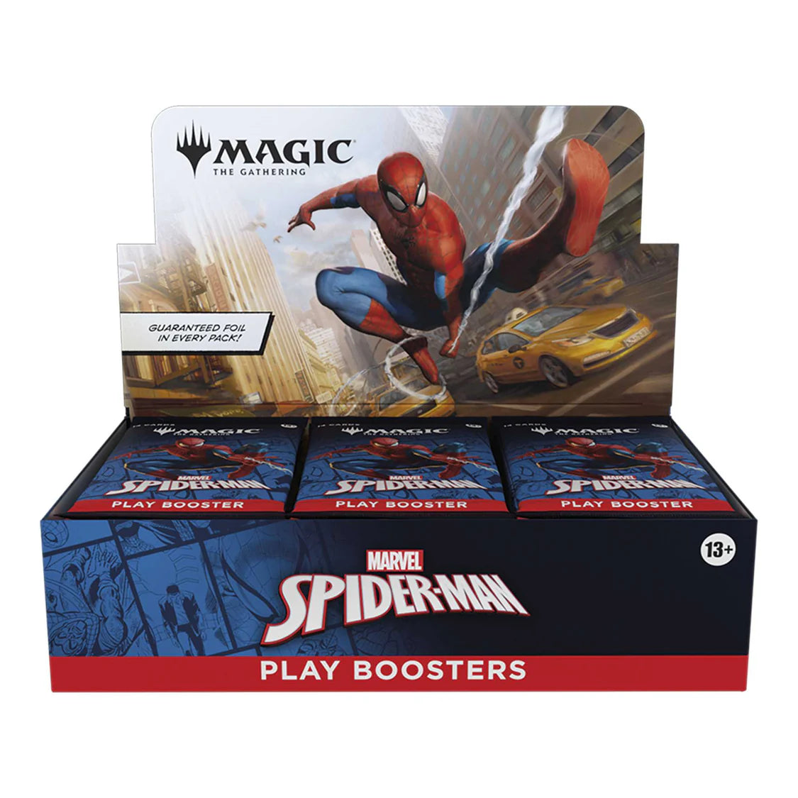 MTG Spiderman Play Booster Box centre 