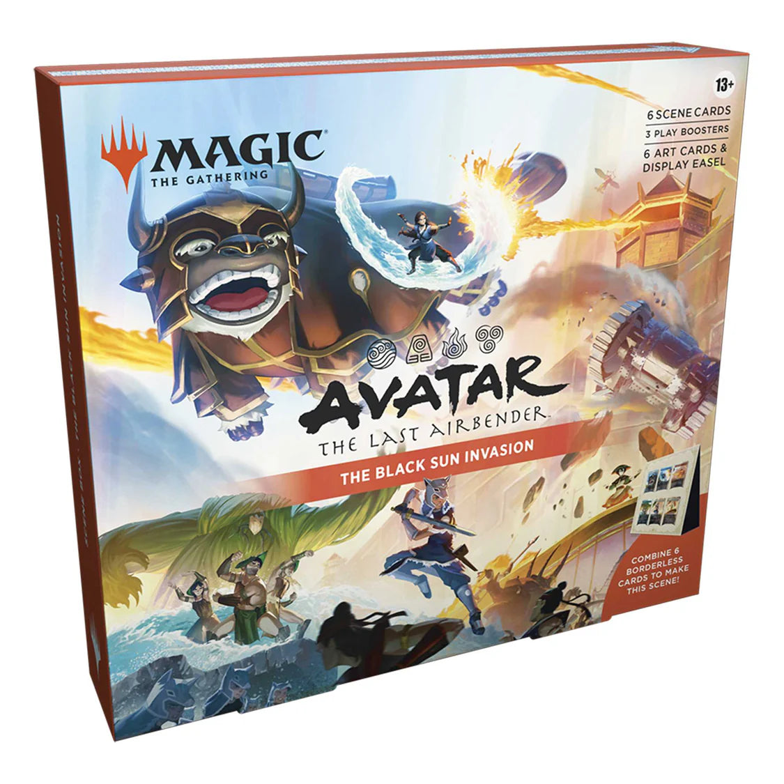 Magic: The Gathering - The Last Airbender Play Scene Box The Black Sun Invasion