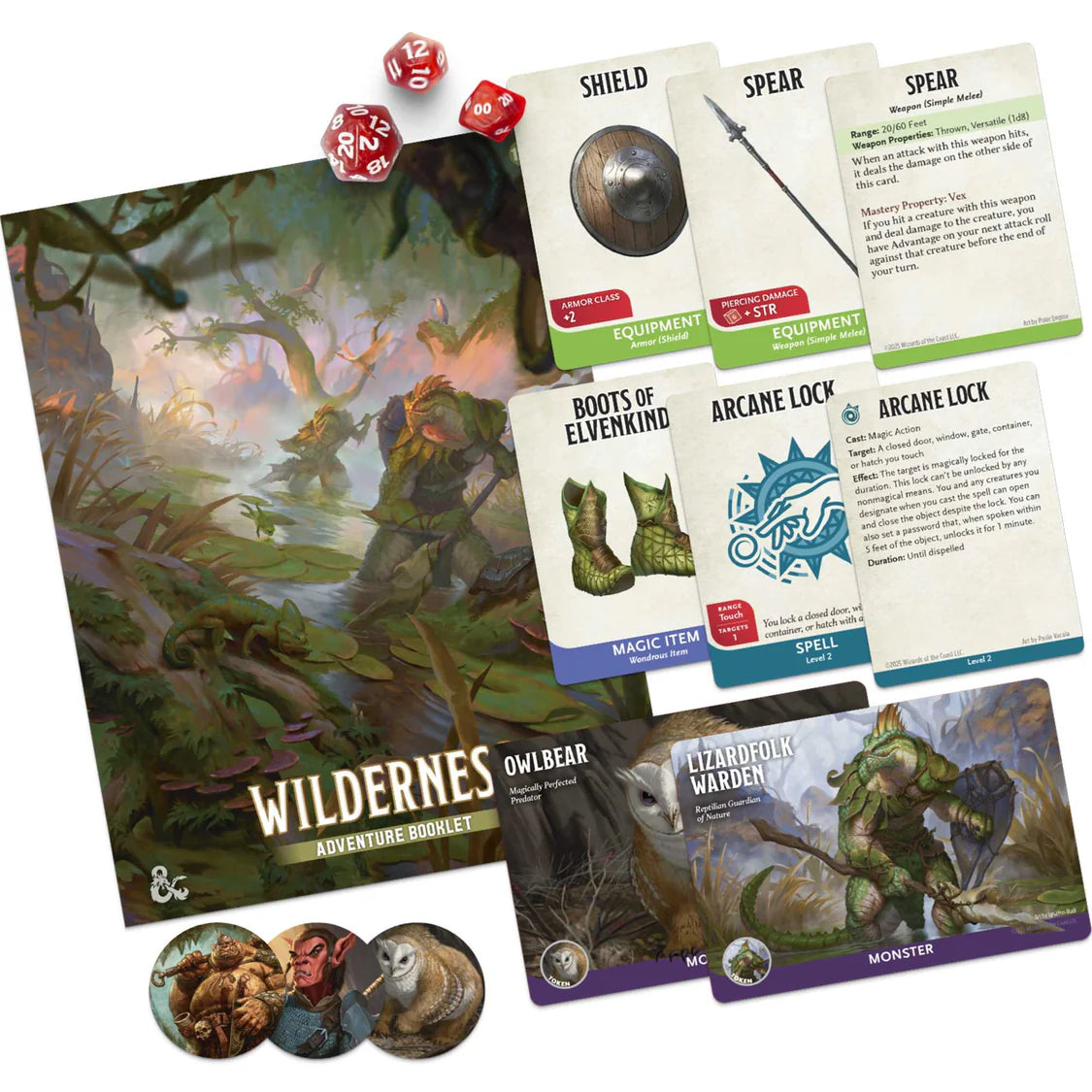 Dungeons & Dragons Starter Kit inside contents 