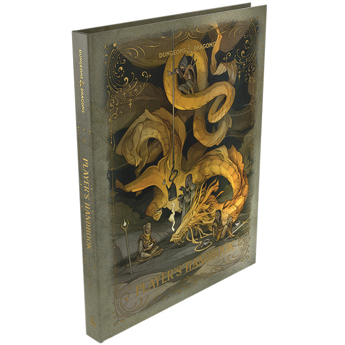 Players Handbook D&D 2024 alt cover side view