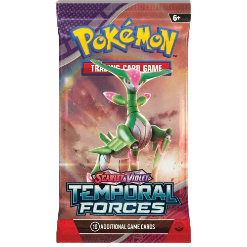 Pokemon Scarlet & Violet Temporal Forces Booster Pack art 4