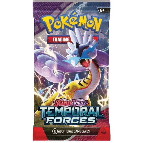 Pokemon Scarlet & Violet Temporal Forces Booster Pack art 2