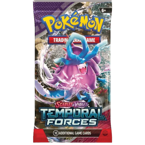 Pokemon Scarlet & Violet Temporal Forces Booster Pack art 1