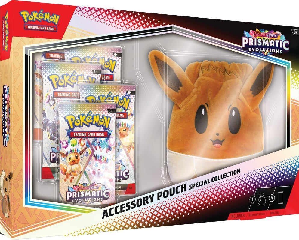 Pokemon TCG: Scarlet & Violet - Prismatic Evolutions Accessory Pouch Special Collection