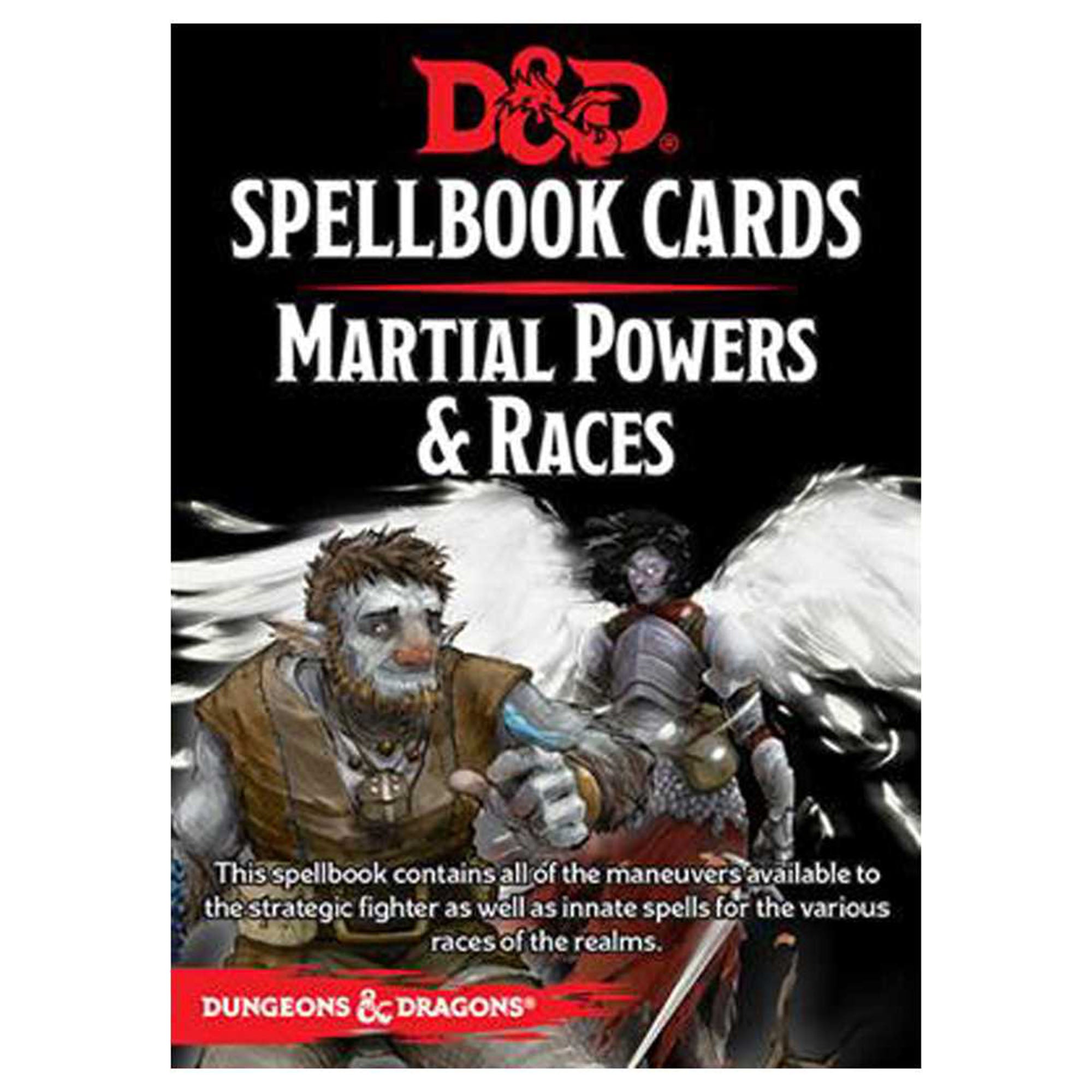 dnd martial powers and races spellbook cards