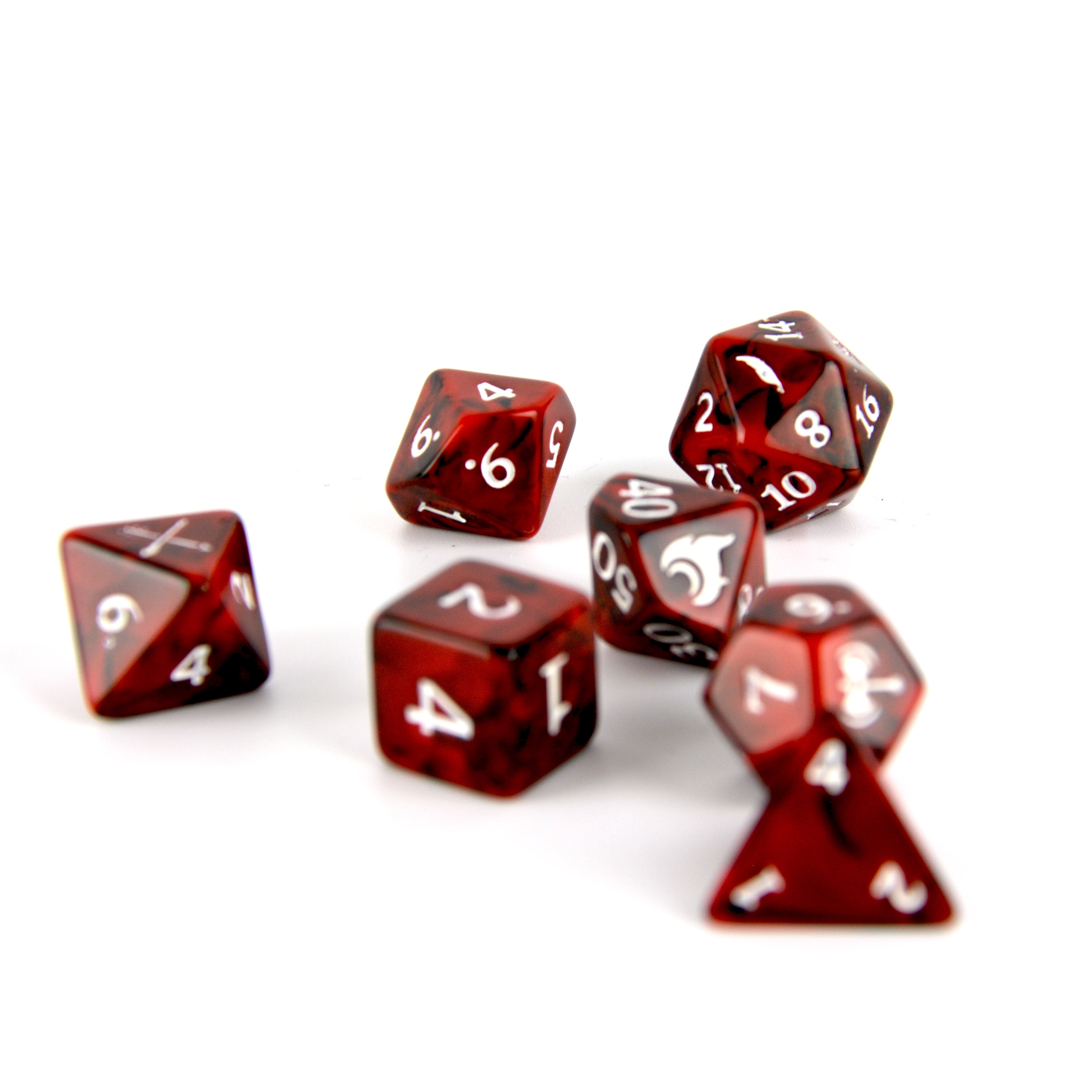 Rusty Quill Gaming Acrylic Dice