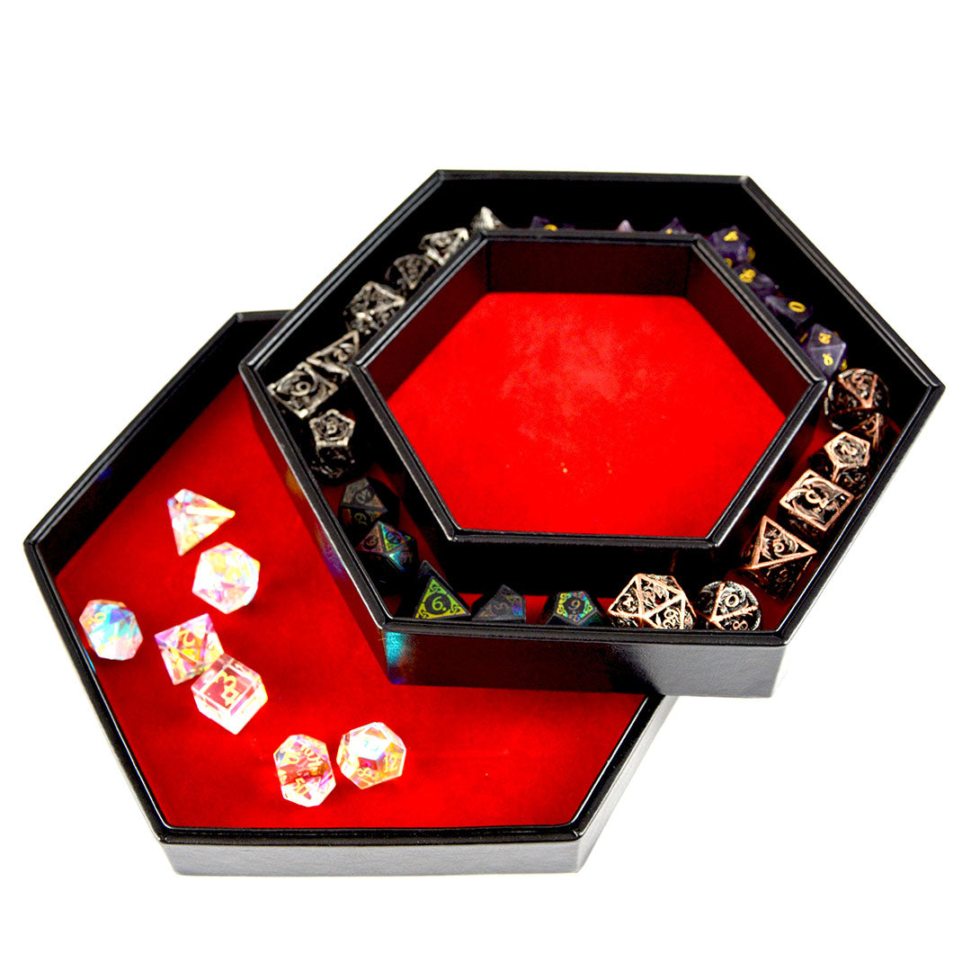 Hexagon Box open tray 