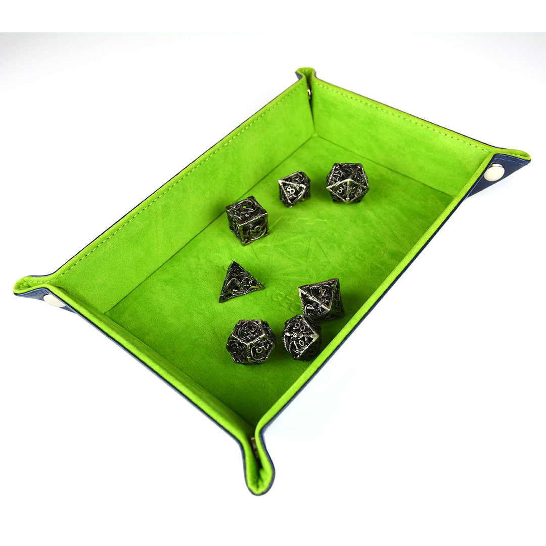 green dnd dice tray 